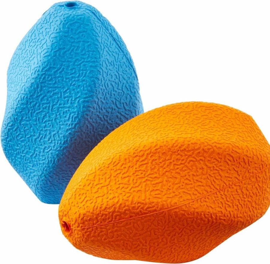 Amazon Basics | Amazon Basics Dog Treat Dispensing Enrichment Chew Toy, 2-Pack, Large, Multi Color