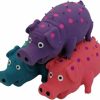 Hoiasem | Hoiasem 3 Pack Polka Dot Pig Dog Toy For Small Medium Large Dogs