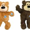 KONG | Kong - Cozie Marvin Moose - Indoor Cuddle Squeaky Plush Dog Toy - For Small Dogs